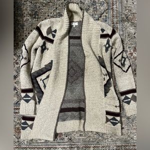 Lucky Brand Southwestern Cardigan